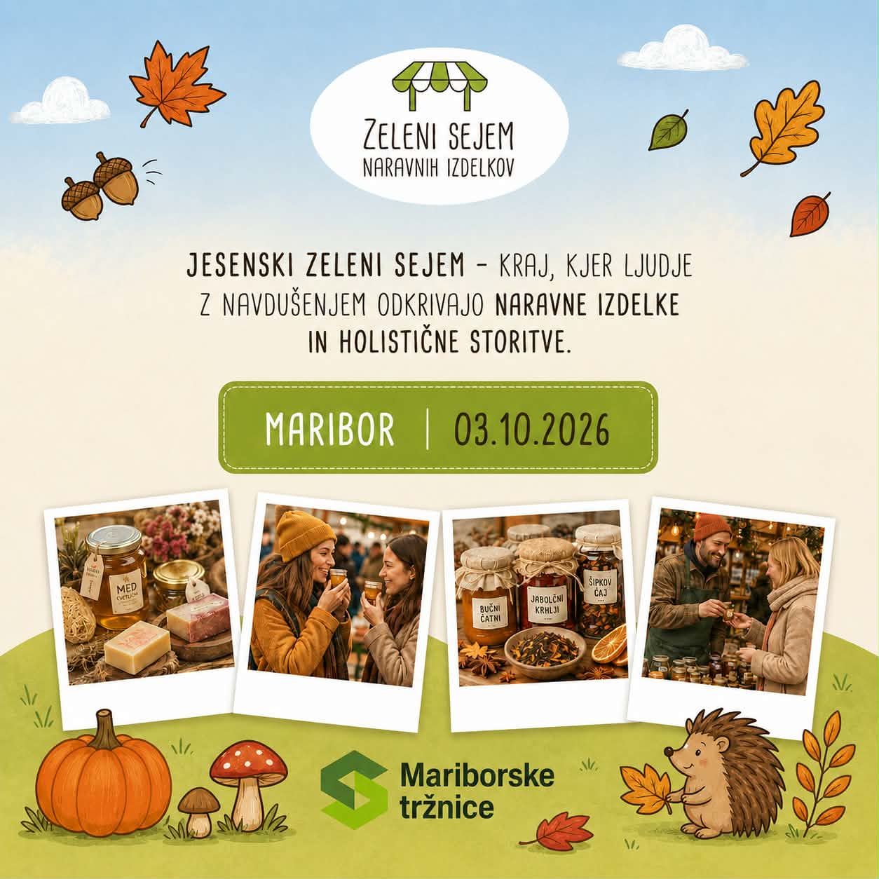 Zeleni sejem Maribor - 3. oktober 2026